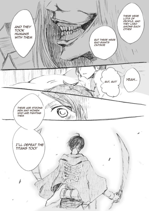 coffeemugkisses:  jean—biscuit:  【エレミカ】12年後の君へ by ｼｭﾀﾀﾀ… All credit goes to the original artist, I just translated it :) I can honest to god say that I cried my eyes out while translating.  I just want them to be