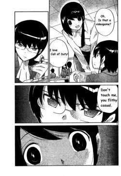 audiothirteen:  Keima would say this, and hell I agree. Hyperdimension Neptunia is obviously 10x than that CoD shit.