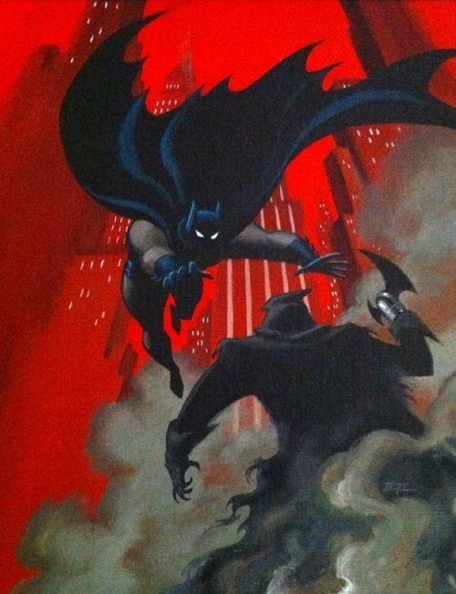 failed-mad-scientist:Batman Vs. The Phantasm - Bruce Timm