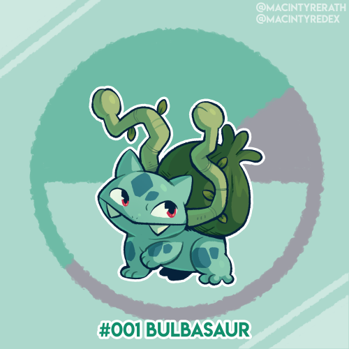 New Pokédex entry added!No.001 Bulbasaur