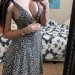 Kate sent a selfie to Mr. Crude with the message, “I love the warm weather! I can wear cute sundresses with nothing underneath. Nothing but your cum running down my thighs.”