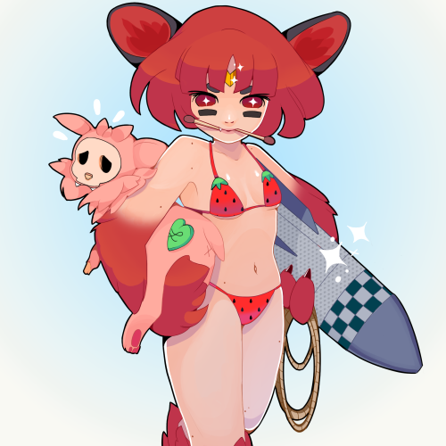 loli–milk:  My ESPN was right, more of Red Rabbu’s Maraschino! Thanks for commissioning me bb girl! I heart you tons. On Deviantart! 