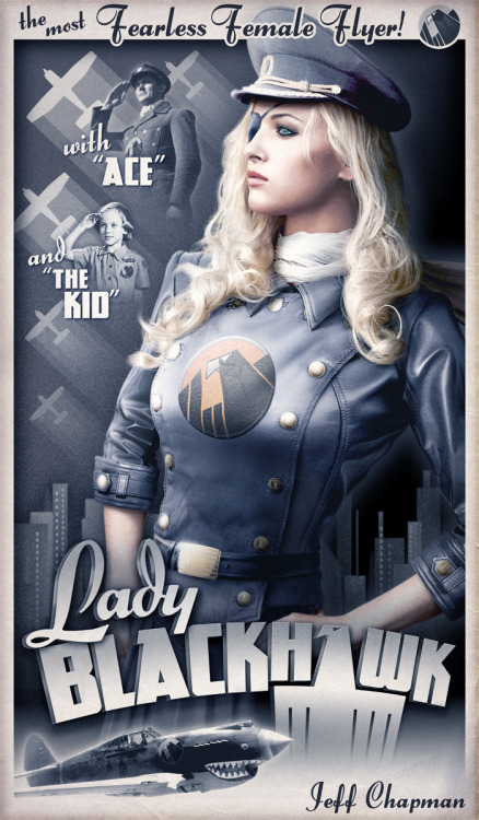 steampunkgirls:Lady BlackHawk by ~Jeffach