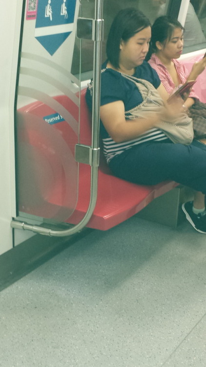 Photo of boobs fail as the fat bitch block it