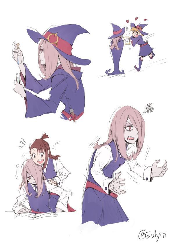 eulyin: Here have some grumpy(?) Sucy~ Oh wait! oAo This made me realized… Did
