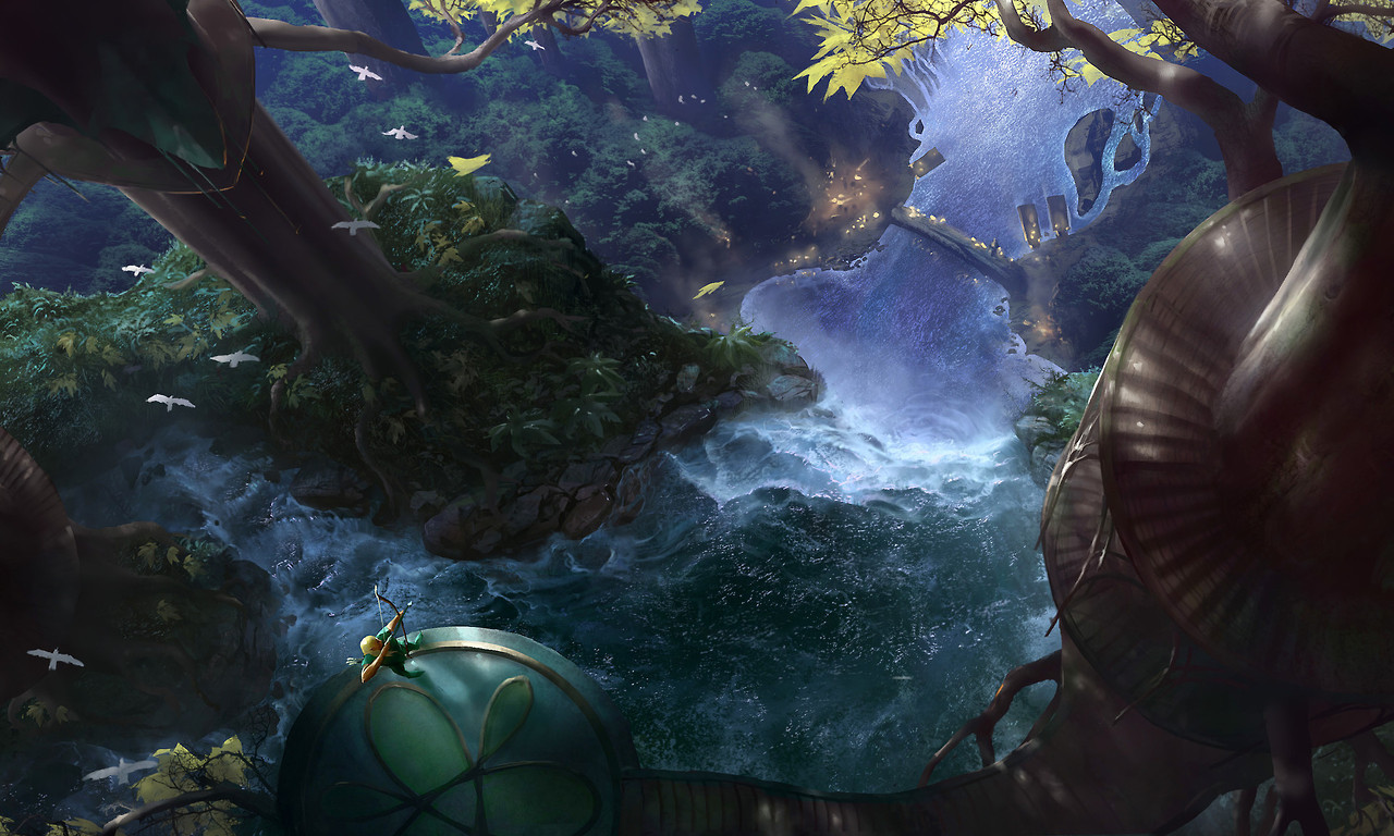 theamazingdigitalart: The amazing concept art of  Ilya Nazarov for Lord of the Rings: