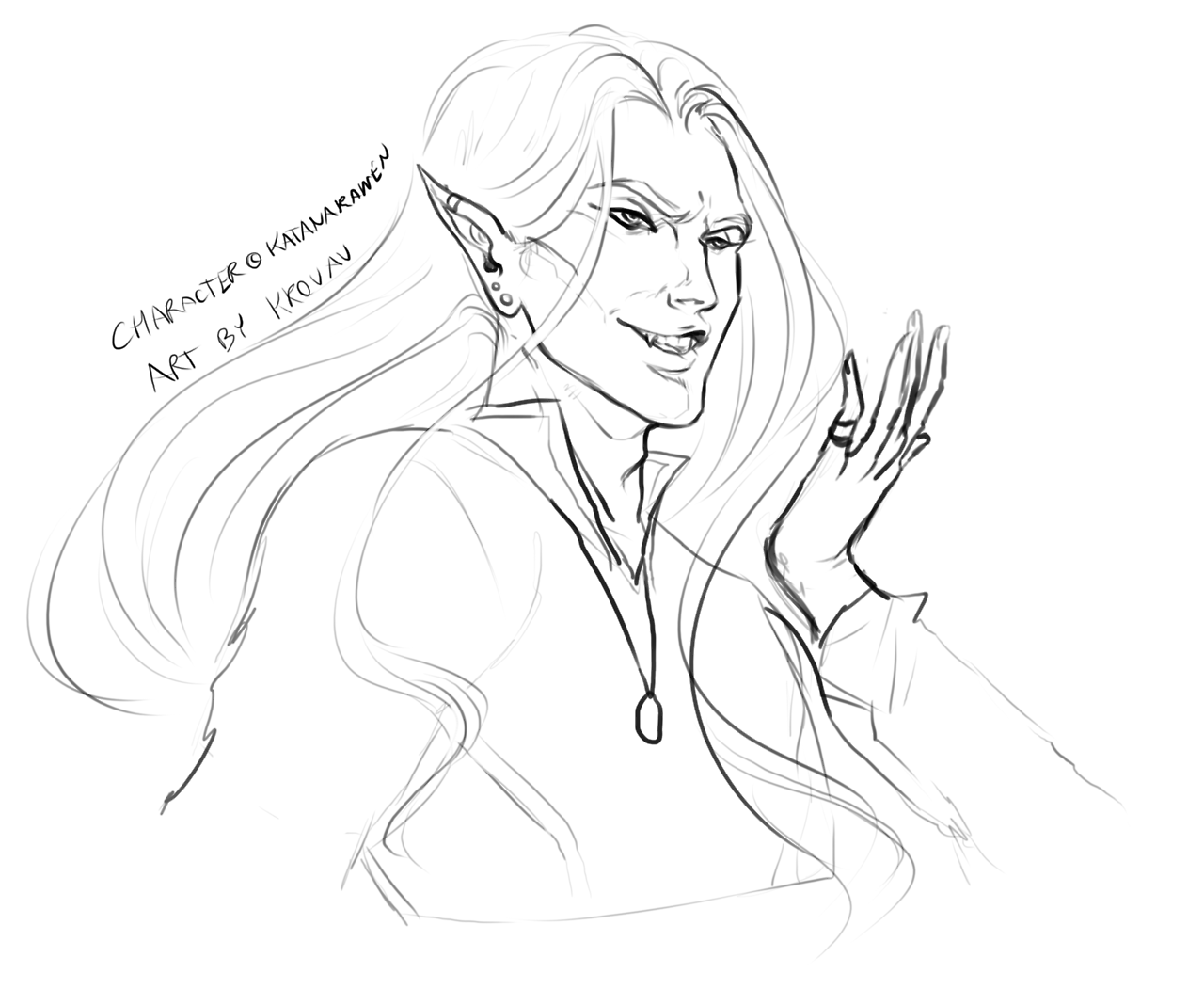 The winner of this month’s patron sketch reward was Katanaramen who requested art