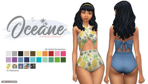 Océane - Long time no sea! With the release of Island Living, I bring a cute new swimsuit because yo