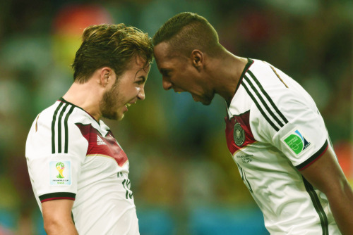 hey-key:  The winning goal of World Cup 2014 - Mario Götze (113’) - Germany 