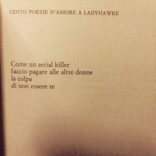 uselessbrainwork:  “come un serial killer  faccio pagare alle altre donne la colpa di non esse