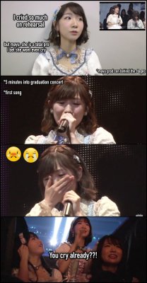 akb48girldaisuki:from watanabe mayu graduation