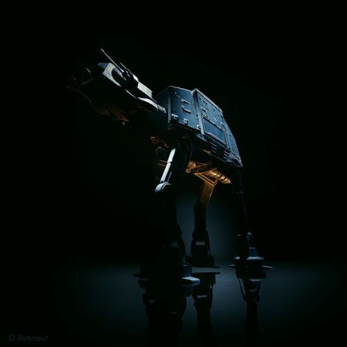 geek-art:  Geek-Art.net Amazing Black Series by Avanaut. More here  #geekart