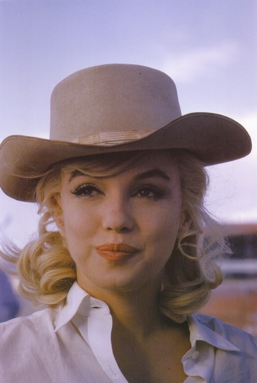 Marilyn Monroe On The Set Of The Misfits (1960)
