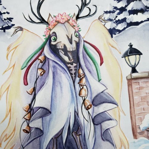 Who&rsquo;s ready for the weekend!? Mari Lwyd is! See you at the Moonlight Market Krampus themed