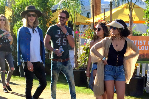 hudgens-online: Vanessa Hudgens at the Coachella Valley Music &amp; Arts Festival (Day 3) - Apri