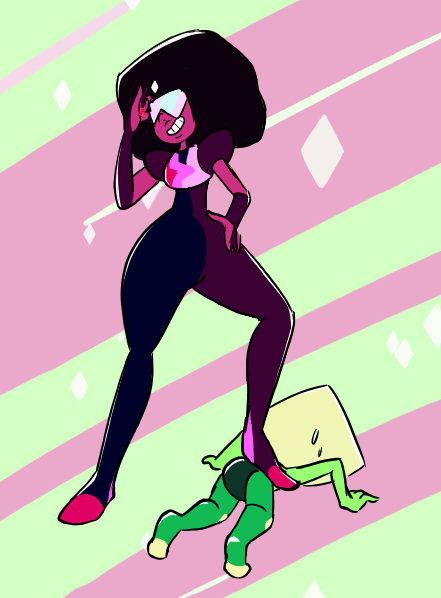 kibbles-bits:  Out of the way, Peridot. It’s Garnet’s time to shine. Can you guess why? It’s someone’s birthday! That someone is me. It’s my birthday. Happy Birthday me. Here’s a birthday gift to myself. It’s Garnet because I’m a Capricorn…