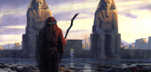 mydollyaviana: The Prince of Egypt conceptual art paintings by Paul Lasaine I will never not reblog