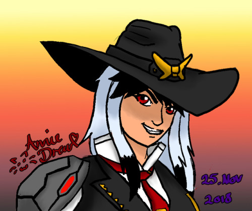 Here is a drawing of me(avatar) in Ashe’s clothes for my outro picture for Ashe montage videos