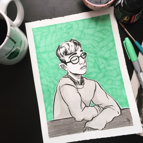 Drawing Of The Day! Need To Purchase Artist Markers And Stop Using Sharpies .