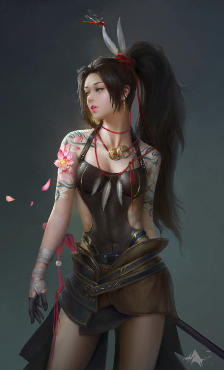 丐姐 TONG WANG https://www.artstation.com/artwork/N5wVqz