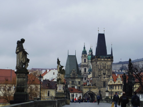 My trip to Prague Mar/15 Karlův most　-Charles bridge/カレル橋-You cannot help taking pictures of this br