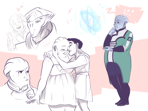 geniusbee:  adorable space nerd girlfriend  