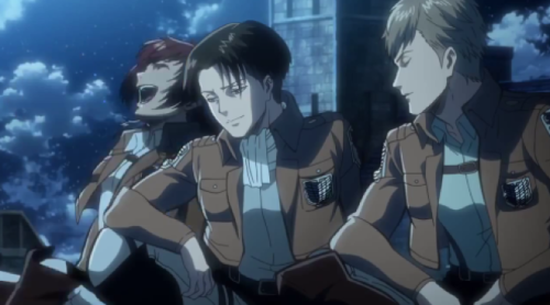 Levis Secret Soft Spot For The Shiganshina Trio