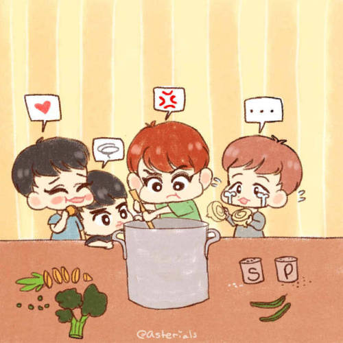 cooking chingu line (request for @my-bobohu) do not edit or reupload