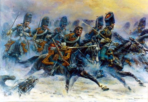 1807 02 28 Eylau, Grenadiers à Cheval - Anatoly Telenik