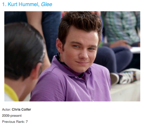 staceysthings:The Backlot’s 50 Greatest Gay TV Characters