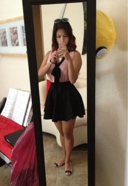 insert-age-old-saying:  Love skater skirts! Rockin mah curves