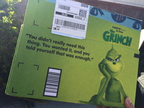 Dang no kidding! These grinch ads are PULLING ZERO PUNCHES.I dunno how this helps advertise a movie 