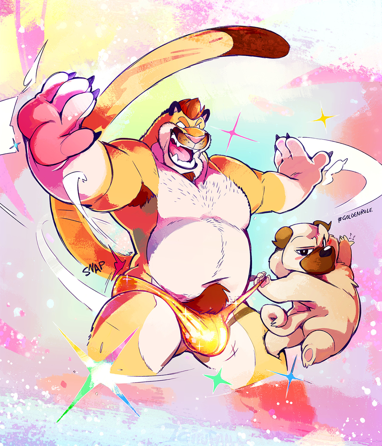tulerarts:  “Do the thing” he said. Play some high throttle anime music, it makes