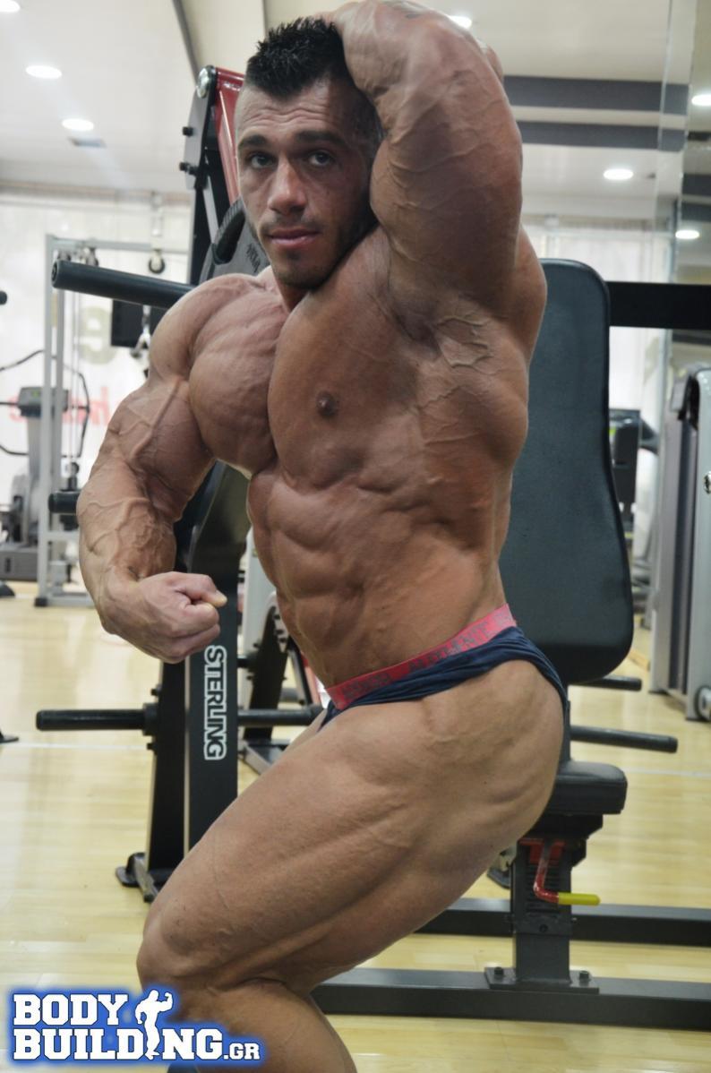 roidedmusclebullswithemptyposers:  wrestlehead: musclehotguys: Giwrgos Matrakos Giorgos