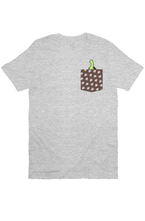 sheldontinydino: Pocket Sheldon Shirt Campaign Launch! I’m really anxious excited to reveal a 