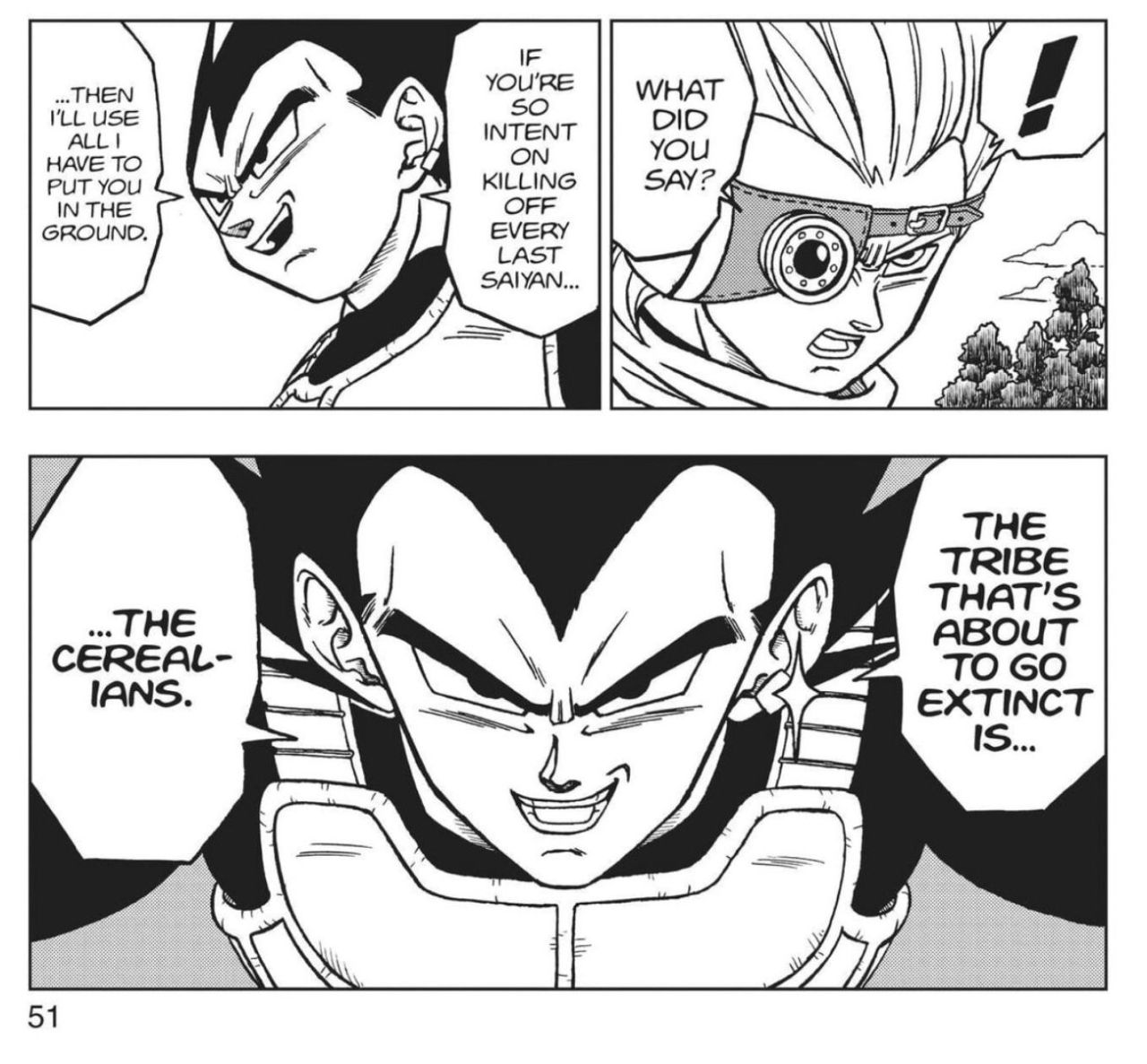 Dragon Ball Super Chapter 71 Vegeta Hakai Training - Comic Book