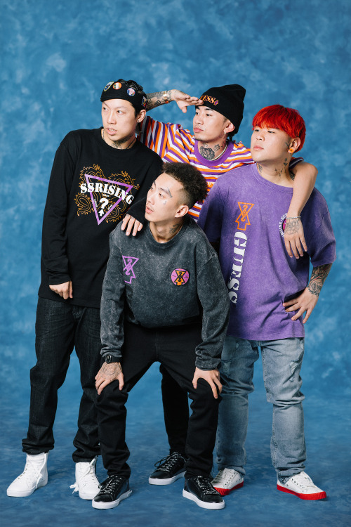 Higher Brothers for GUESS x 88 Rising · photographed by Justin Amoafo