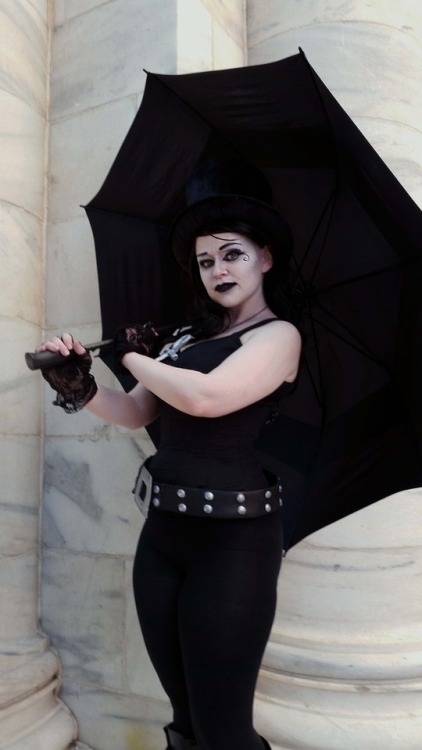 “You get what anyone gets. You get a lifetime.”My Death cosplay from Neil Gaiman’s Sandman! This is 