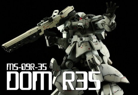 ani-plamo:  1/144 HGBFT Dom R35 Customby komonoya - [blog]