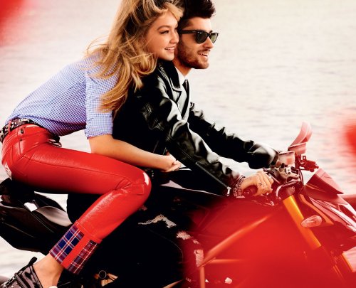 Porn photo level5goblin:  Zayn and Gigi for Vogue 