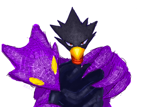 Another My Hero Art! This Time Its Ya Boy Tokoyami