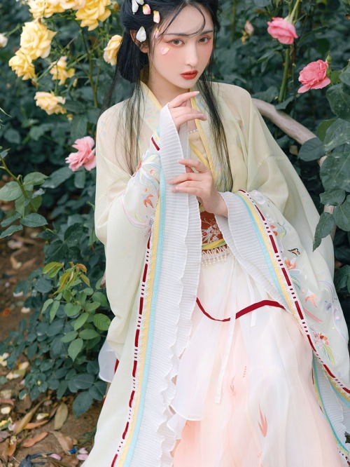 chinese hanfu by 昭华赋