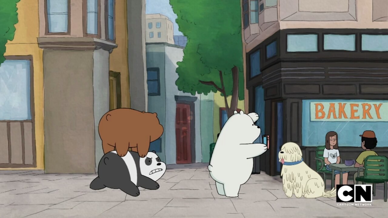 icebearisproudofyou:  ice just drops the stack to take a picture of the dog and i