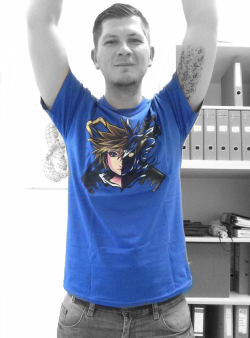 cerberusbites:  It’s not really casual Friday unless you’re wearing a Kingdom Hearts t-shirt to work. 