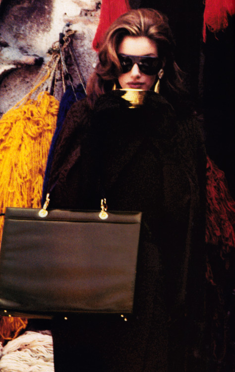 Adrienne Vittadini, Harper’s Bazaar, September 1992.