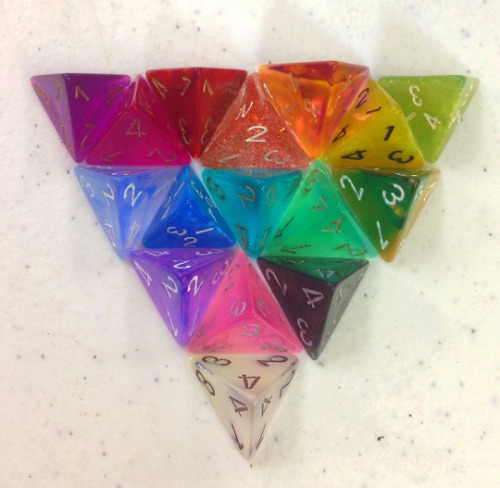 battlecrazed-axe-mage: I wanted to save this for a milestone, but…what the heck, why not? Let’s have a follower appreciation dice giveaway! ♥ This one will be followers only, for y’all who’ve stuck with me so far. Thank you so very much! Winner