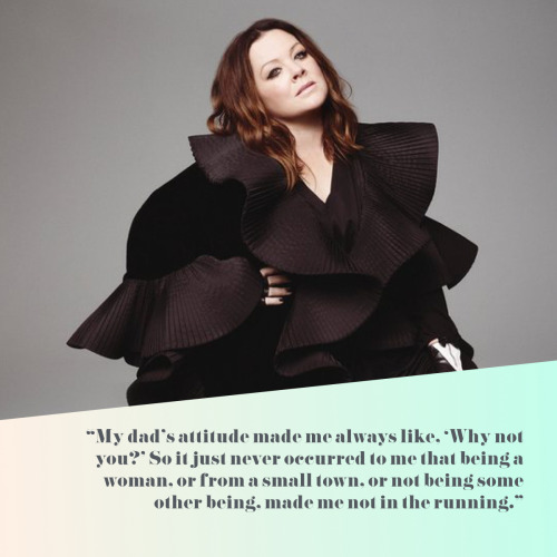 this-is-life-actually:In an awesome interview with the Guardian, Melissa McCarthy has two words