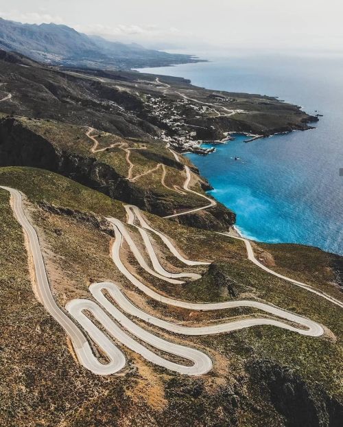 There’s one or two things you need to know about Greek roads……………