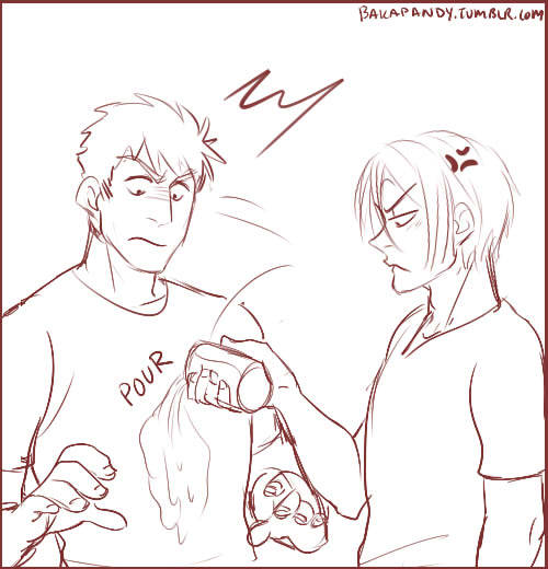 bakapandy:  JUST BARELY MADE IT IN TIME FOR DAY 5 SOURINWEEK DAY 5: Rock - Cola this was so stupid but so fun lmao poor Sousuke Basically Sousuke’s logic: Cola and Rin both taste good, therefore the two combined should taste better. 