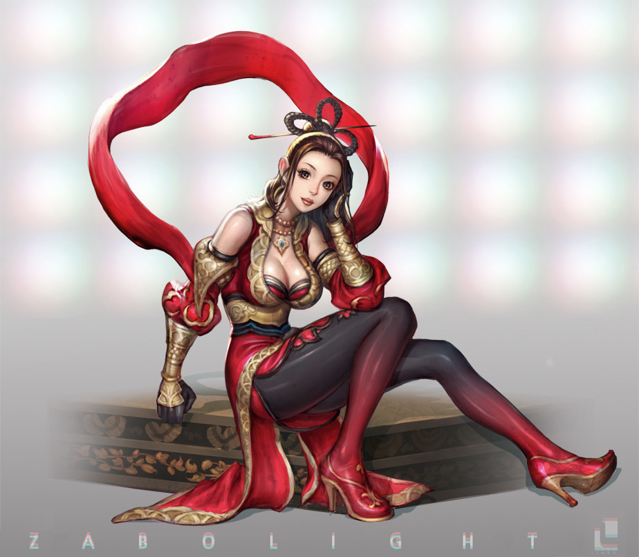 art-of-cg-girls:  Chinese Girl by Sang Sub Kim